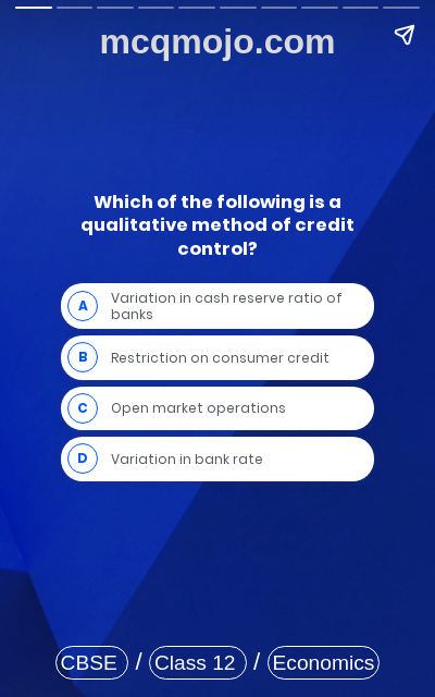 /web-stories/cbse-mcq-questions-for-class-12-economics-money-and-banking-quiz-6/